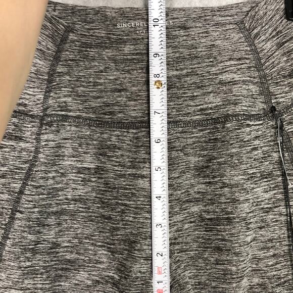 Sincerely Jules Leggings Medium Gray Soft Compression High Rise Active Ankle - Picture 6 of 9